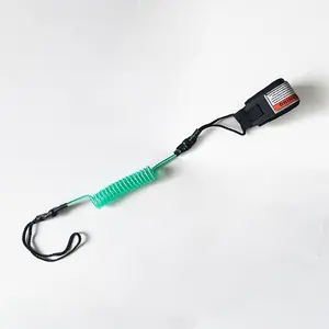 Surf Safety Elastic Stretch Leash, Inflatable Paddleboard Safety Wrist Strap, Ideal for Surfboard Accessories & Surf Gear