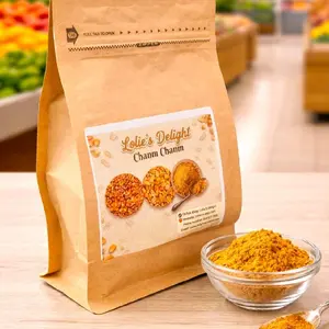 Lolie's Delight Chanm Chanm 12oz Haitian French Snack with Natural Ingredients & Extraordinary Flavor Rich in Salt and Sweet