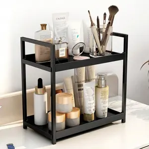 Multi-Layer Desktop Organizer Rack, Student Desk Storage Shelf, Office Computer Table Layered Cabinet, Dormitory Bookshelf, Desk Accessories, Desk Organizer Tidy