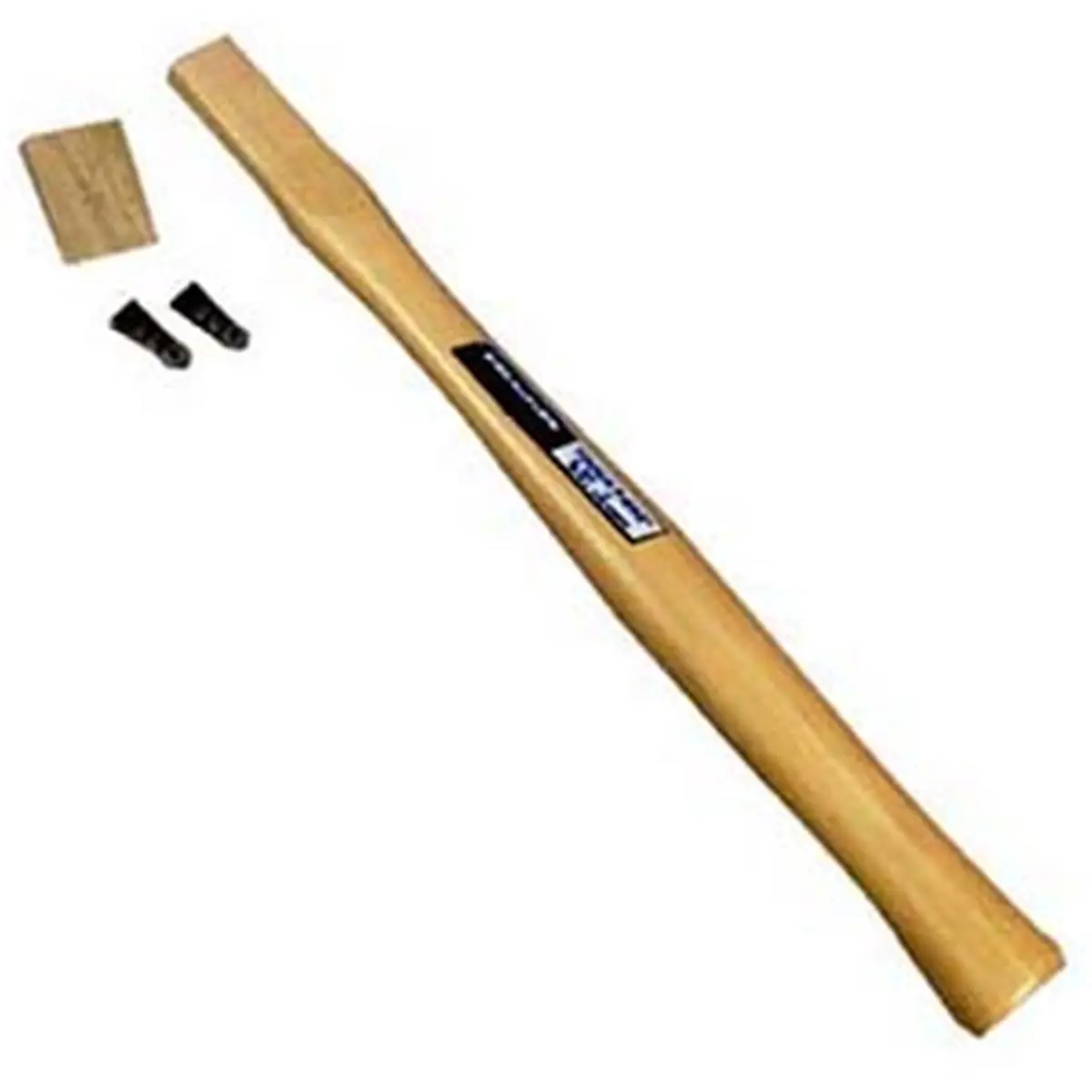 Vaughan Adze Eye Second Growth Hickory Replacement Handle, 13.5 in Double Sanded Wooden Handle for 13-16 oz Hammers, Machine Gauged for 16 oz Scaling Hammers, 16 Oz Scaling Hammer