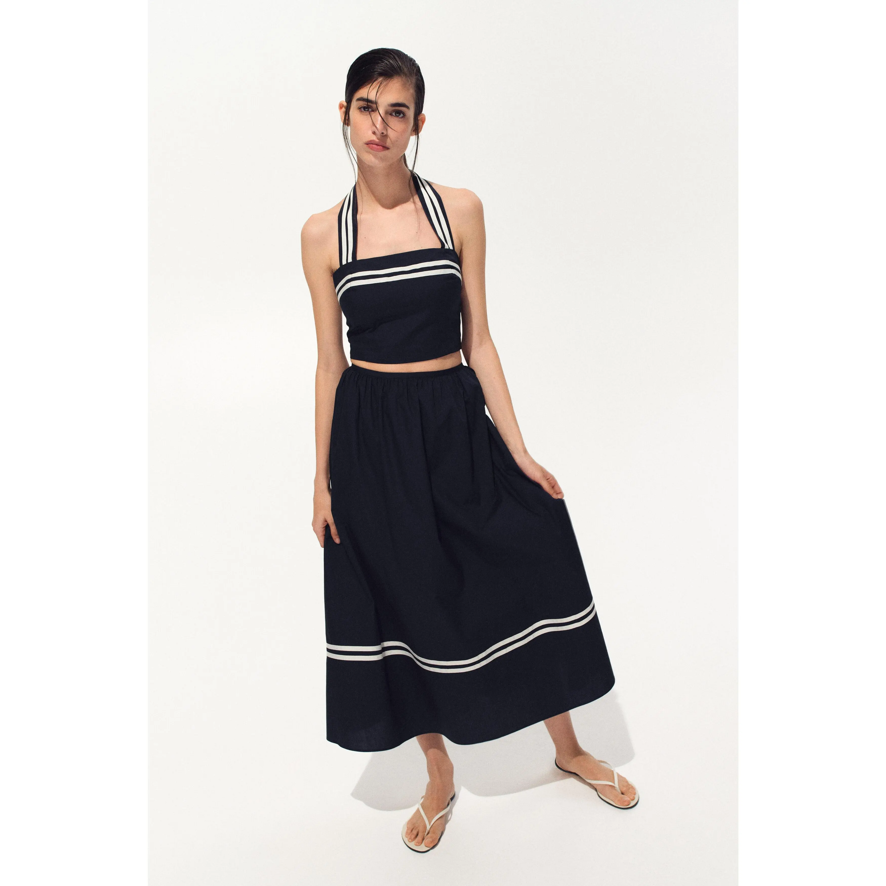 H&M Loose-fit midi skirt