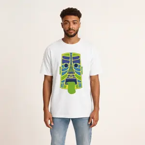 Men's Adinkra Pt.2 Mid-Weight T-shirt Front Print