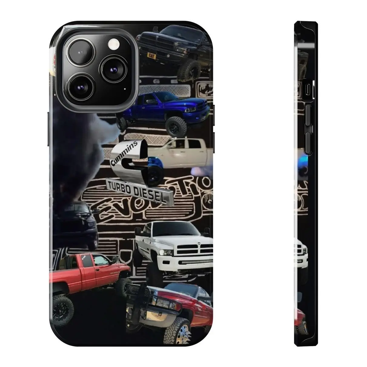 Cummins 6.7L Turbo Diesel Dodge-Themed Industrial Phone Case, Compatible with iPhone 17, 16, 15, 14, 13, 12, 11, 8, SE, XR, X, XS Max, Pro, Plus P