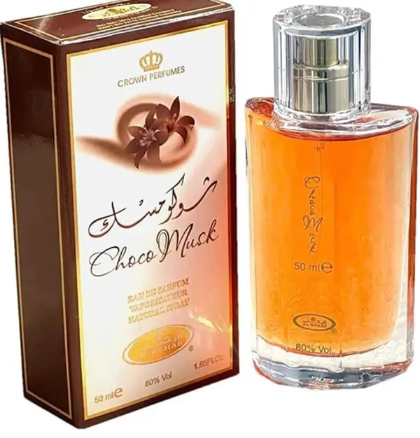 CHOCO MUSK Perfume (unisex) By al rehab 1.7oz(50ml), Fragrance, Womens Gifts