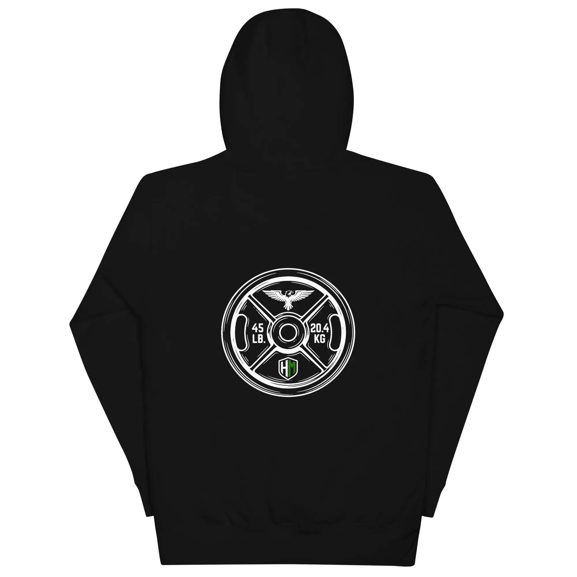 Hard Mode Athletics 45LB Plate Hoodie