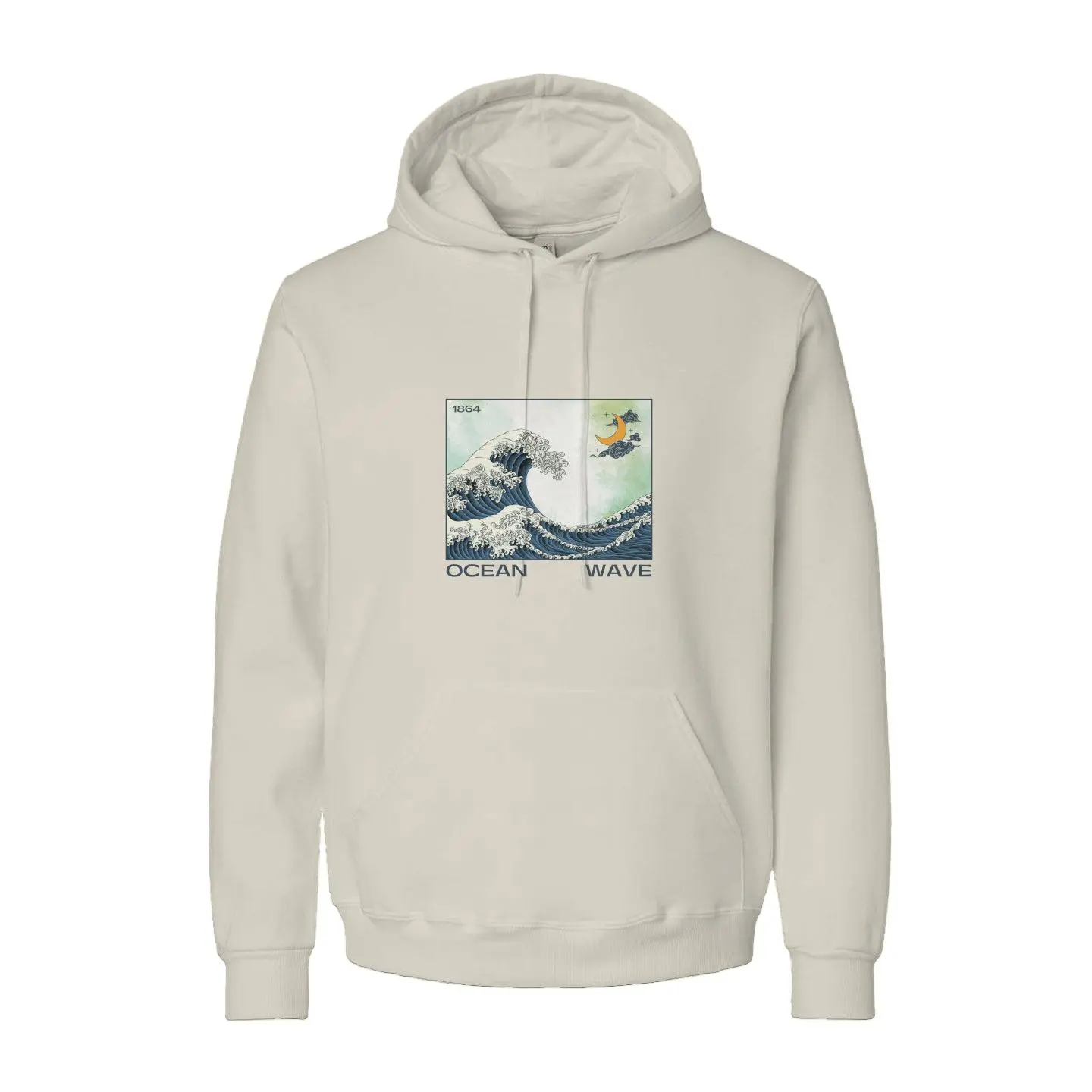 Ocean Wave Eco Hoodie Jerzees