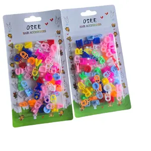 ABC Girls Barrette Multicolor - Hair Accessories