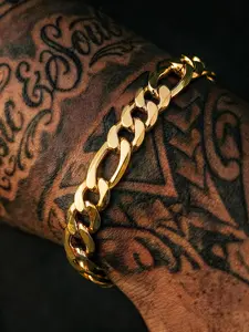 Figaro Chain Bracelet, Cuban Chain Bracelet — Unisex. 18K Gold-Plated & 925 Silver-Plated Copper Jewelry. Available in 6mm, 8mm, 10mm, and 12mm widths. Ideal for daily wear, holidays, and gifting; perfect for parties. Suitable for both men and women.