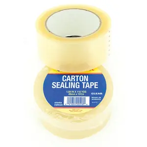 WorldWide Sales Online Carton Sealing Tape 2" x 110yd 1.8mil Thickness Clear Packing Tape Box Tape – import_2021_10_29_2