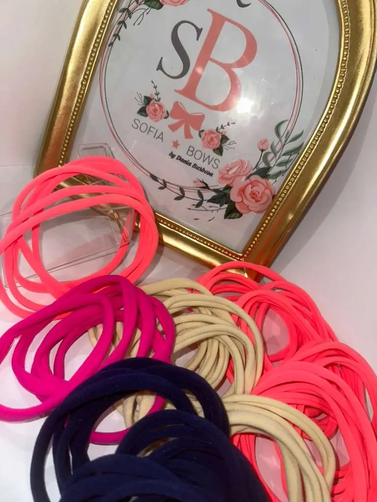72PCS XL Large Soft Elastic Hair Ties