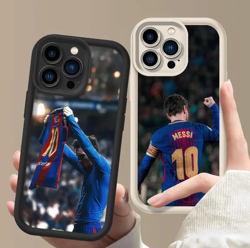 Phone Case Casing For iphone 17 16 15 14 13 12 11 X XS Pro Plus Max Messi Soft Silicone Shockproof Protection Anti Drop Protective Protector Phone Cases Shell Cover