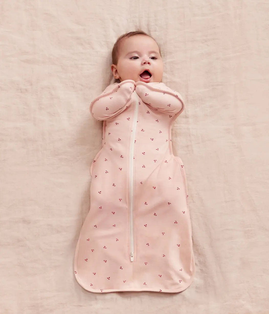Swaddle Up™ 1.0 TOG Viscose from Bamboo Blush Cherries Swaddle Up™ 1.0 TOG Viscose from Bamboo Blush Cherries
