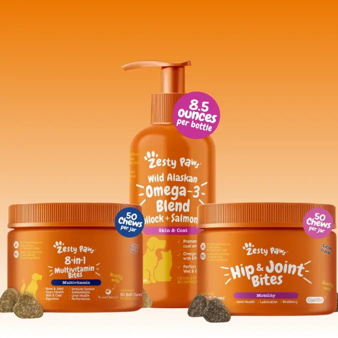 TikTok Exclusive Bundle Ultimate Daily Health- Hip & Joint + 8-in-1 Multivitamin + Salmon Oil Bundle
