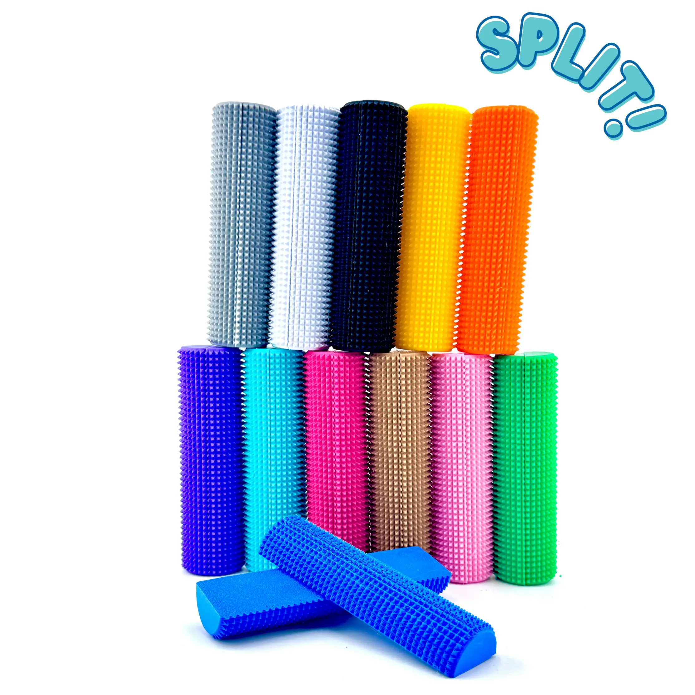 Spikie Split — Magnetic Snap-Together Textured Fidget | Custom 2-Color Sensory Toy for Focus & Stress Relief, Anxiety Fidgets, Unique Gifts