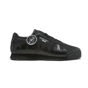 PUMA Mens Roma Skyline Vegas Flagship Lace Up Sneakers Shoes Casual - Black