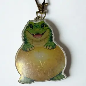 Gator Tater - The Produce Pals Acrylic 2 Sided Keychain