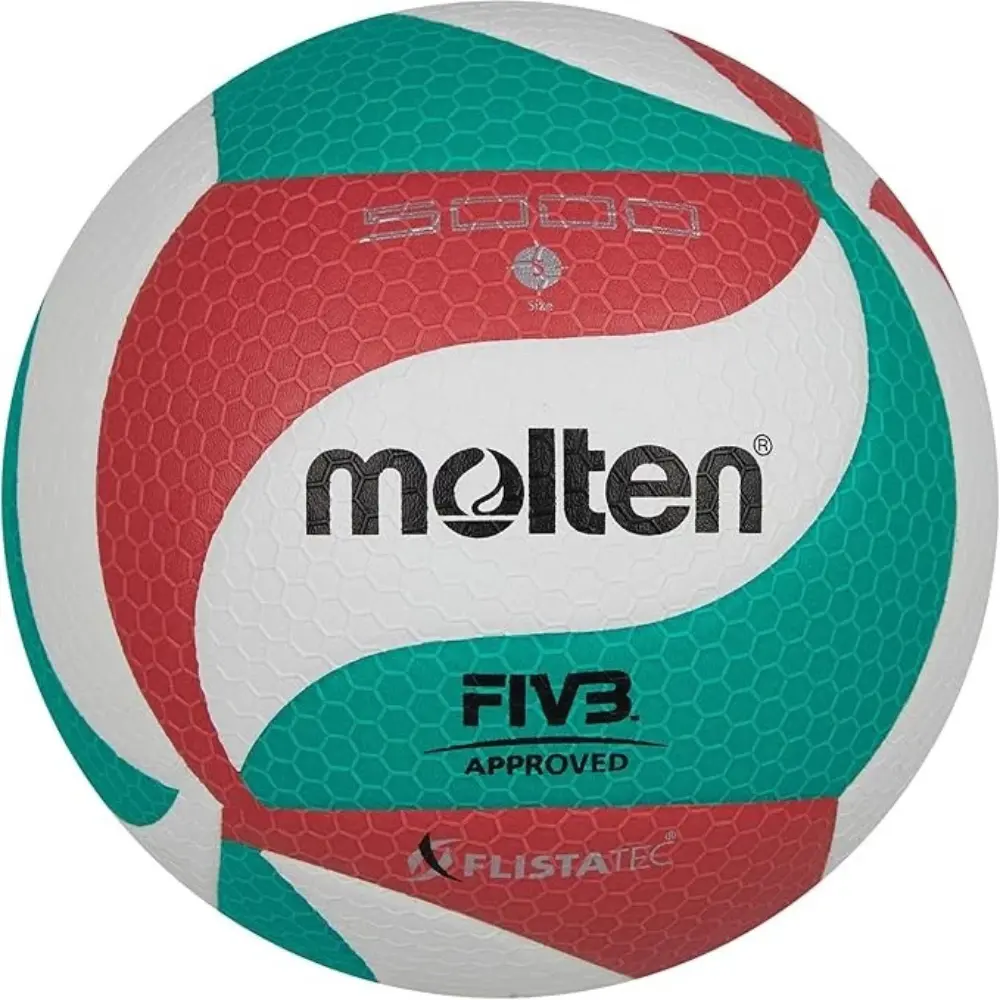 Soft Touch Indoor/Outdoor Volleyball – PU Microfiber Size 5 with Flight Stability Technology