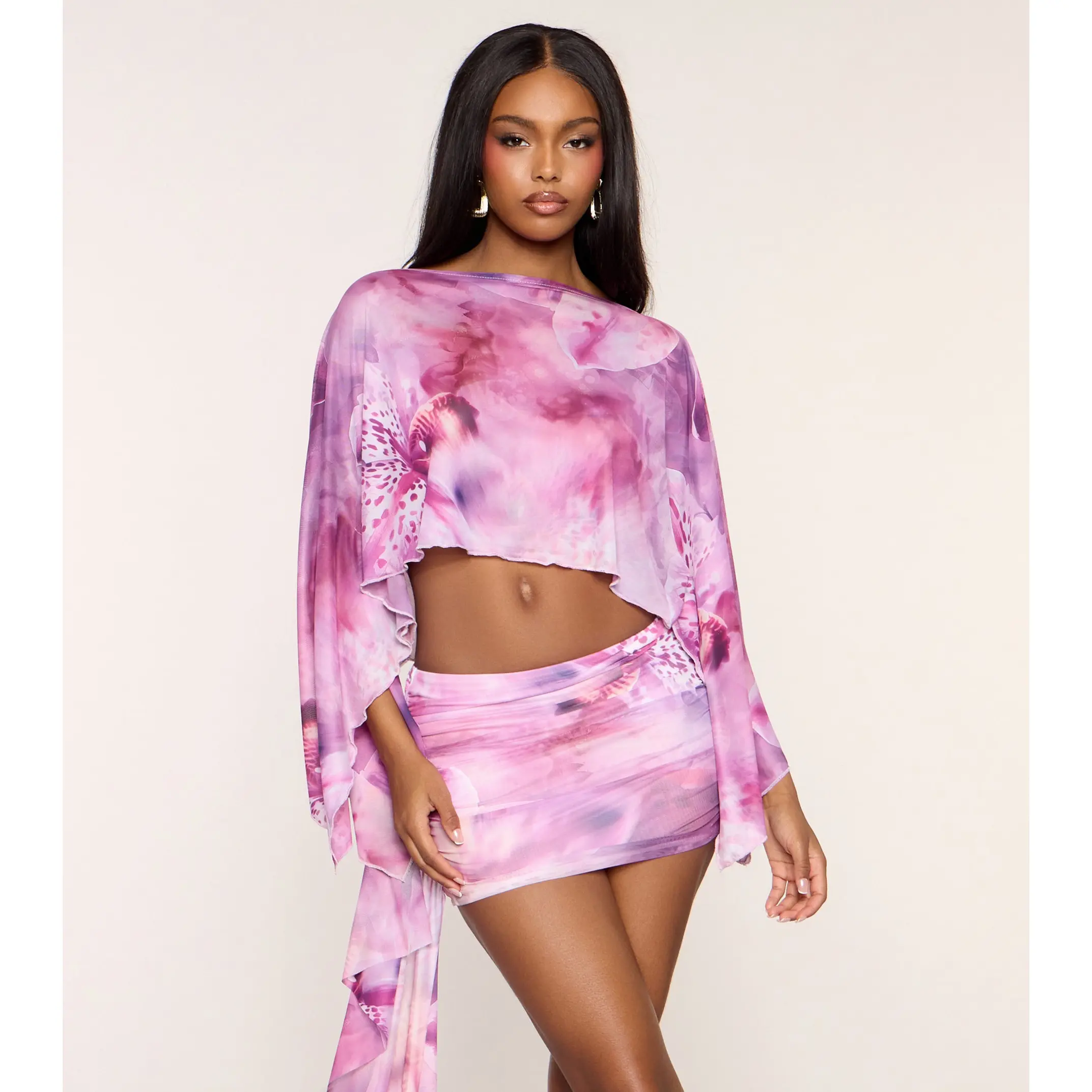 Dreamy Daze Butterfly Poncho Top