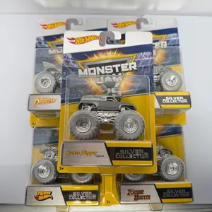Hot Wheels Monster Jam 25th Anniversary Silver Series Monster Trucks