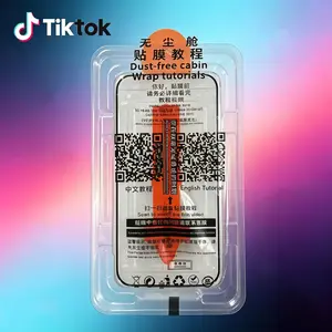 99.9% Clarity Tempered Glass Screen Protector for iPhone, Scratch-Resistant HD Heavy-Duty Protection, Dust-Free Installation Kit Included