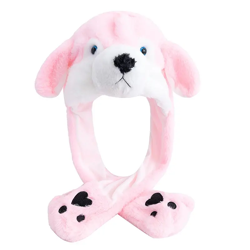 Hot Sale Unisex Funny Ear Hat Animal Style Couple Cute Ear Moving Up Cap Men Women Girls Rabbits Ears Plush Winter Lovely Hat Hot Sale Unisex Funny Ear Hat Animal Style Couple Cute Ear Moving Up Cap Men Women Girls Rabbits Ears Plush Winter Lovely Hat 