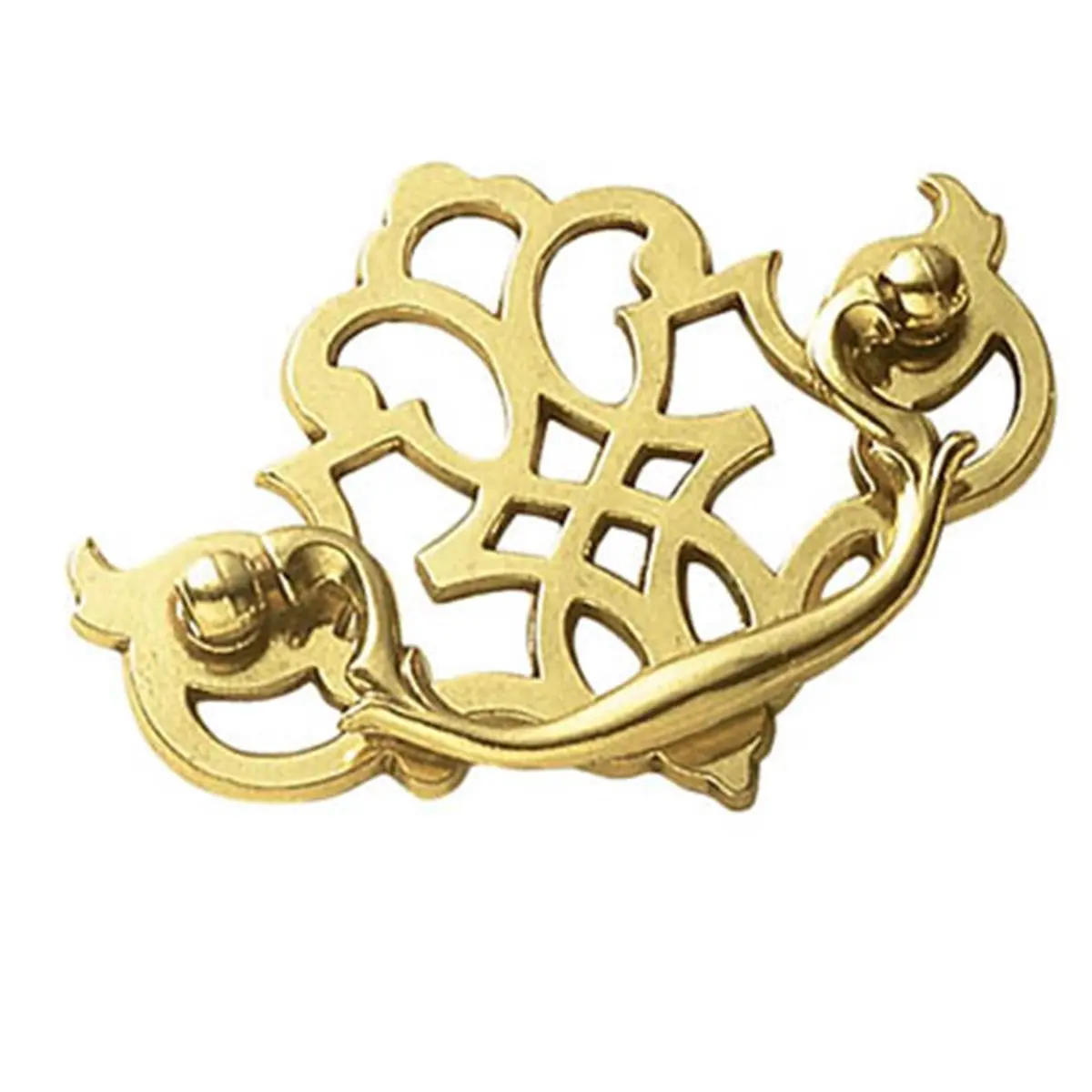 212 MAIN Queen Anne's Lace 3 in. Bail Door Pull - Lancaster Hand Polished, Simple, Romantic Look Door Hardware Accessory