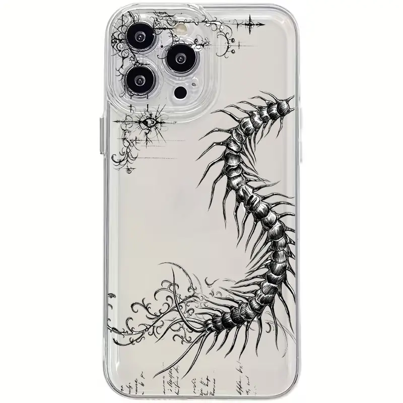 Transparent Shockproof Protective Smartphone Case - Fashionable Instagram-Style Phone Accessory for Fashion Enthusiasts, Multiple Designs, Pro Max Compatible with iPhone 17/16/15/14/13/12 Plus Devices, Ideal 009-Style Birthday Gift