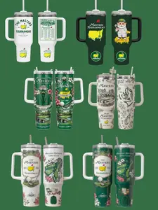 Masters Tournament Golf 2026 Tumbler 40oz with Handle, Augusta National Champions Golf Tumbler, Masters Golf Lover Gift, Insulated Travel Cup, Golf Fan Drinkware