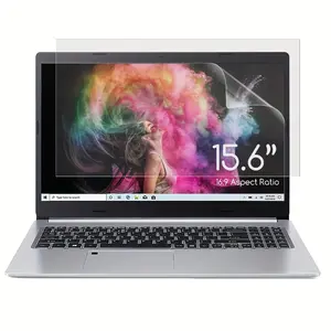 2pcs Matte Screen Protector for 15.6 Inch Laptop 16:9 Anti Glare Eye Care Filter PET 5H Hardness Compatible with Lenovo HP Dell Acer ASUS Samsung Chromebook