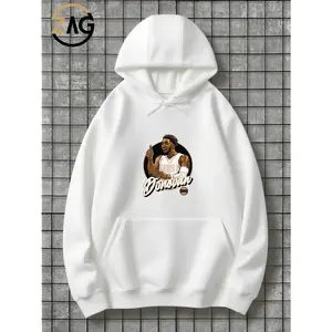 Sports Novelty Print Graphic HoodieStrong Theme Basketball Star Hoodie for Sports Enthusiasts Comfortable and Stylish - Unisex, hooded sweatshirt, front pocket design, Brother Teenage Mom Dad Halloween Birthday Christmas Gift Valentine's Day