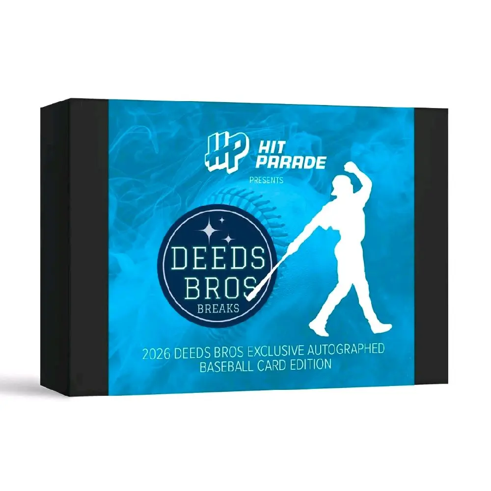 (1) 2024 Hit Parade Deedsbros Edition autographed baseball card