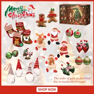 Black Friday 2025 Christmas Tree Ornaments Advent Calendar with 12 surprises gifts, perfect for kids and adultss decoration magical,Perfect Holiday Decor, Tree decoration:s, Hanging decoration