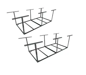GR48F Basic 4' x 8' Overhead Garage Storage Rack - Versatile Design for Home or Garage Use