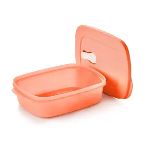 CrystalWave PLUS | Rectangular | 4 tazas / 1 L, Container, Microwave Reheatable, Meal Prep Container