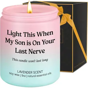 Candle, Daughter in Law Gifts - Funny Wedding, Birthday, Christmas Gifts for Daughter in Law, Sons Girlfriend, Future Adult DIL - DIL Presents from Mother, MIL, Mom - Bride, Bridal Shower Ideas