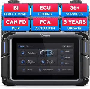 VDIAGTOOL VD70 Bidirectional Car Scan Tool Automotive Diagnostic OBD2 Scanner with 3 Years Updates ECU Coding 36+ Resets OE Full System Scan CAN FD & DOIP Key Programming Crankshaft Relearn Vehicle FathersDayGift