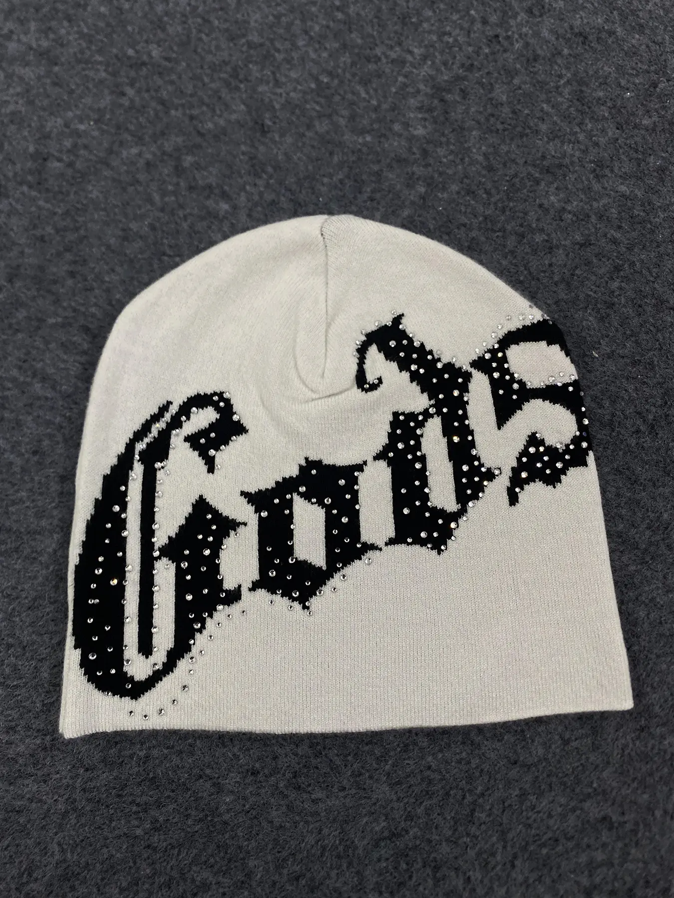 2025 autumn and winter new style trend fashion beanie hip-hop street leisure outdoor sports jacquard knitted hat Beanie Fitted Knit Hats Fashionable Hats