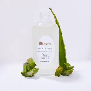 Pure Aloe Vera Spray - Organic Aloe Vera for Scalp Relief, Dandruff, Cradle Cap & Daily Hair Care