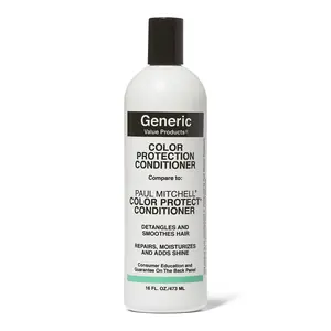 Generic Value Products Color Care Conditioner, Protects ColorTreated Hair from Fading, Moisturizes, Strengthens, Detangles Hair Instantly, 16 Oz