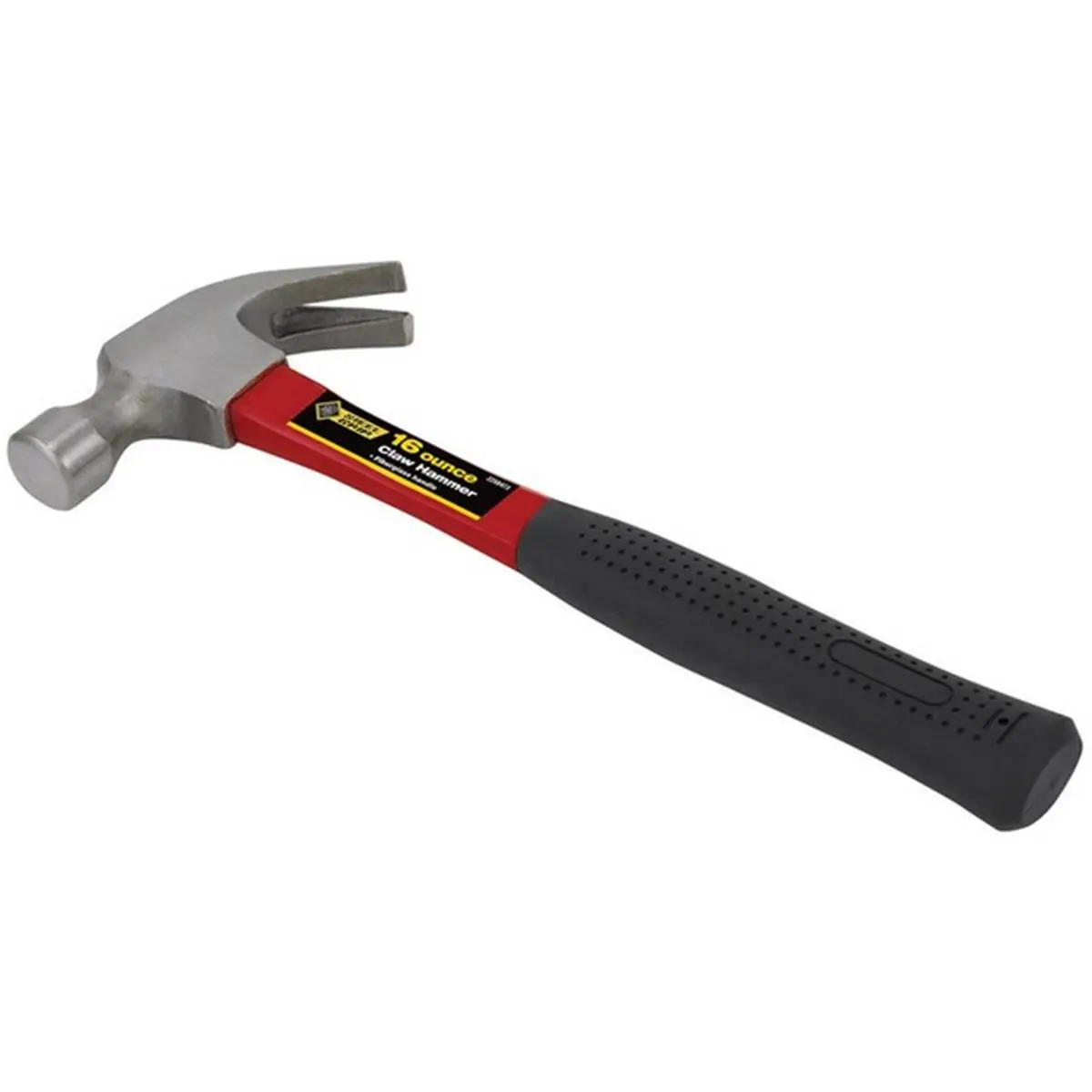 212 MAIN 16oz Steel Grip Clawhammer, Heavy-Duty Hand Tool for General Repairs