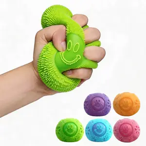 Fuzz Ball Squishy Toy, Soft Fidget Toy for Anxiety Relief, Sensory Squishy Ball – Calming Tactile Grip for Focus & Relaxation