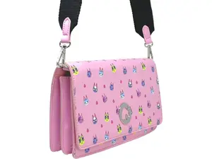 Animal Crossing Nintendo Switch & Switch Lite Sling Bag - Cat's Meow Pink Animal Crossing Nintendo Switch & Switch Lite Sling Bag - Cat's Meow Pink