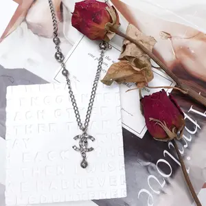 Pre-owned Chanel Silver Metal Nacklace T10267982