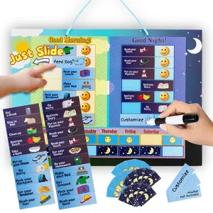 Cadily Magnetic Chore Chart for Kids – Visual Routine Board for Tiny Humans Who ‘Forget’ Everything