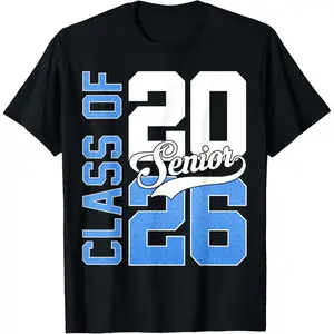 LWG-Senior 2026 Graduate Class of 2026 Graduation Men Women Kids T-Shirt,Unisex,Made in USA