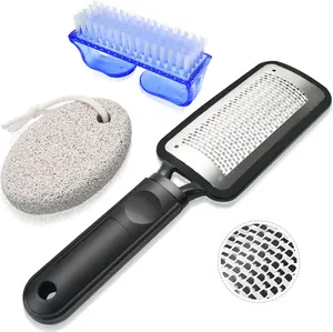 Stainless Steel Heel Scraper for Women Feet Care, Foot Pumice Stone for Feet Hard Skin Remover in Shower
