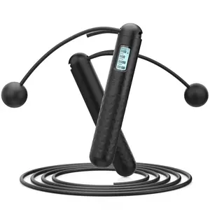 MOKO Cordless Jump Rope, Weighted Jump Rope with Counter, Jump Ropes for Fitness, Smart Skipping Rope for Crossfit, Gym, Burn Calorie, at-Home-Workout for Women Men Adult Kids