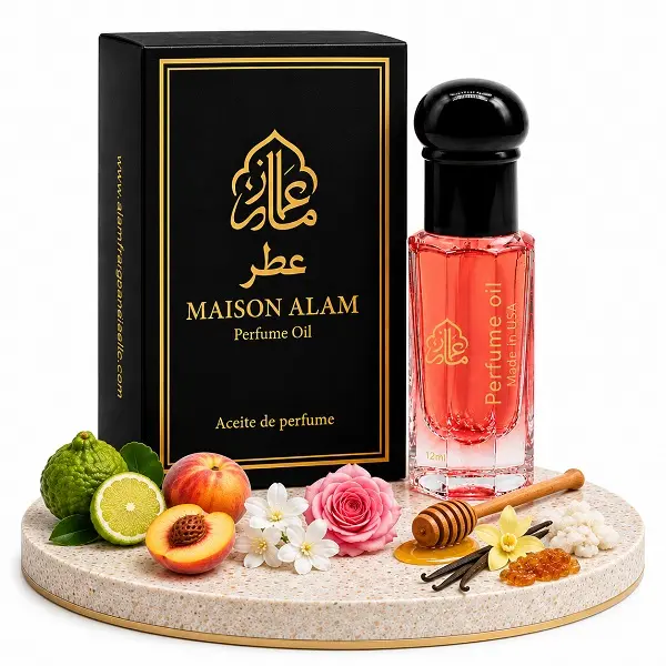 Ajo Merchandise Pheromones Perfume for Women, Roll On Perfume Oil, 12ml | Long-Lasting Pheromone Oil to Attract Men with Bergamot, Peach, Jasmine, Rose, Vanilla, Amber, Musk, Body Oils for Women