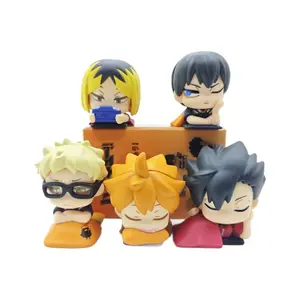 Volleyball Boys Anime PVC Figure, Collectible Figurine, Collectible Figures, Collectible Mini Models with Transparent Display Box, Durable and Detailed Design, Fan & Collector Gift