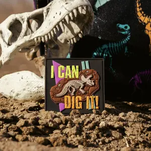 Dino I Can Dig It Patch Dino I Can Dig It Patch